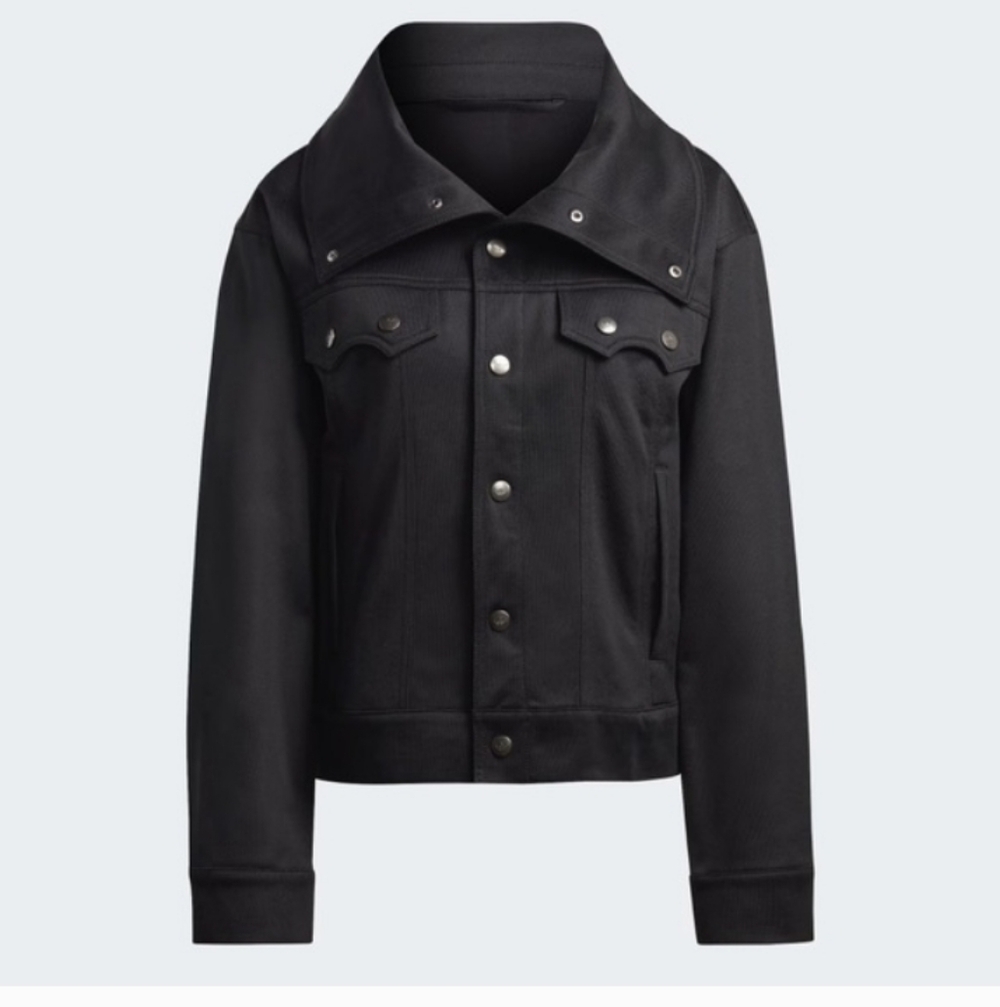 Adidas *NEW WITH TAGS* Blue Version Club Track Jacket size 8 (M/L) Recycled Poly